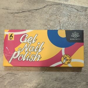 Gel Nail Polish - Pink and Yellow